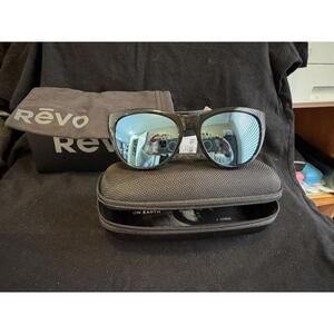 Revo Polarized Sunglasses with Protective Case and Pouch